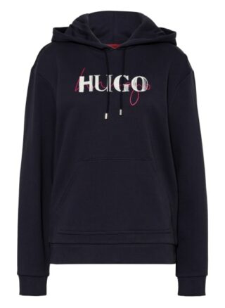 HUGO Dasara Hoodie Damen, Blau