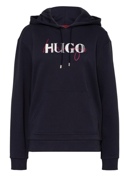 HUGO Dasara Hoodie Damen, Blau HUGO Dasara Hoodie Damen, Blau