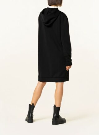 HUGO Daserena Hoodie-Kleid Damen, Schwarz