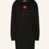 HUGO Daserena Hoodie-Kleid Damen, Schwarz