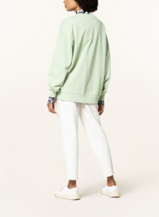 HUGO Dashimara Oversized-Sweatshirt Damen, Grün