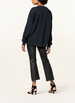 HUGO Dashimara Oversized-Sweatshirt Damen, Schwarz
