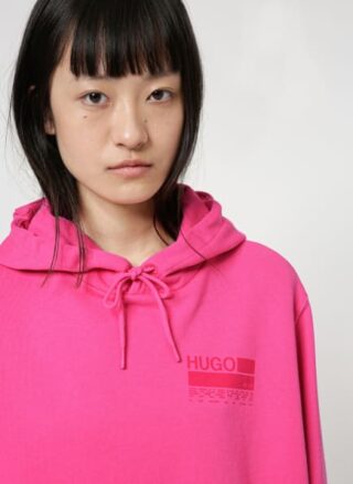 HUGO Dasweater Hoodie Damen, Pink