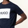 HUGO Dolive T-Shirt Herren, Blau