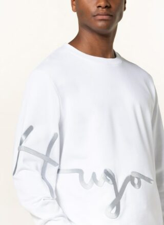 HUGO Dollins Sweatshirt Herren, Weiß