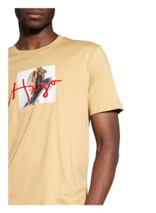 HUGO Dudgie T-Shirt Herren, Beige