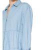 HUGO Egy Jeanskleid Damen, Blau