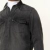 HUGO Elpaz Jeanshemd Herren, Schwarz