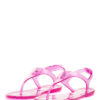 HUGO Emma Flat Sandal Tr Sandalen Damen, Pink