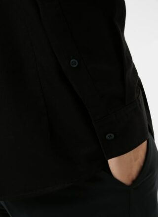 HUGO Ermo Business-Hemd Herren, Schwarz