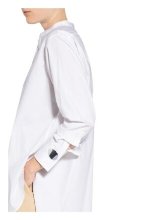 HUGO Ethela Oversized-Hemdbluse Damen, Weiß