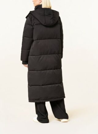 HUGO Frishell Steppmantel Damen, Schwarz
