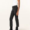 HUGO Gayang 7/8 Straight Leg Jeans Damen, Schwarz