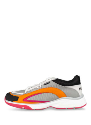 HUGO Gilda Runn Plateau-Sneaker Damen, Weiß