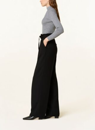 HUGO Hasou Cigarettenhose Damen, Schwarz