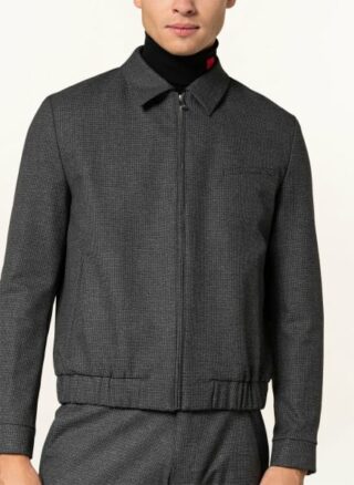 HUGO Hellis Blouson Herren, Grau