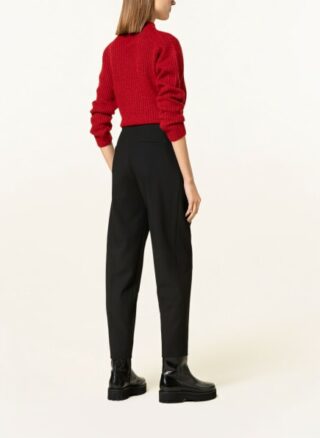 HUGO Himaros Cigarettenhose Damen, Schwarz