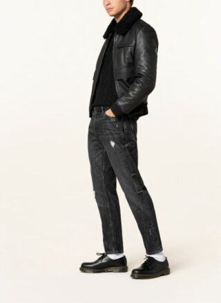 HUGO Jeans 634 Tapered Jeans Herren, Grau