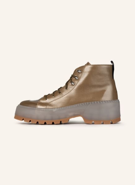 HUGO Jin Schnürboots Damen, Grau HUGO Jin Schnürboots Damen, Grau