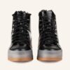 HUGO Jin Schnürboots Damen, Schwarz