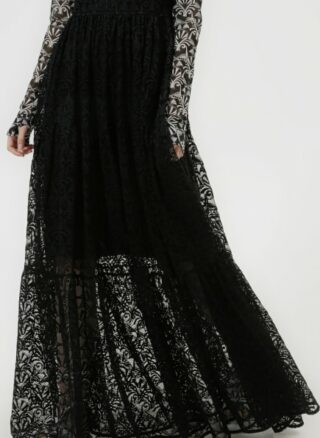 HUGO Kateka 1 Cocktailkleid Damen, Schwarz
