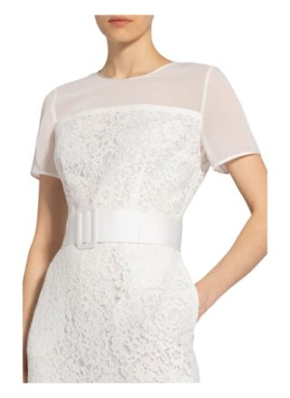 HUGO Kelacy Spitzenkleid Damen, Weiß