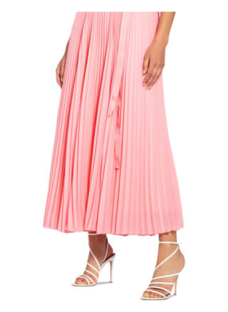HUGO Keplissa Plisseekleid Damen, Beige