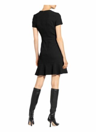 HUGO Kilanas Kleid in A-Linie Damen, Schwarz