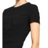 HUGO Kilanas Kleid in A-Linie Damen, Schwarz