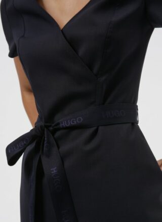HUGO Kimesi Cocktailkleid Damen, Blau
