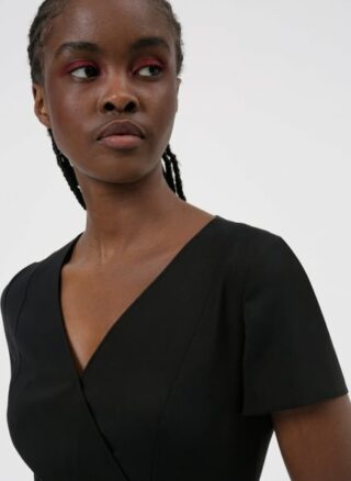HUGO Kimesi Cocktailkleid Damen, Schwarz