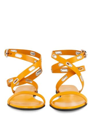 HUGO Kimley Riemchensandalen Damen, Orange