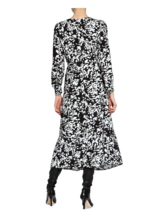 HUGO Konara Wickelkleid Damen, Beige