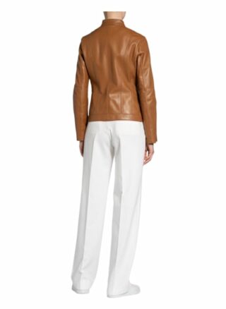 HUGO Lisaka Lederjacke Damen, Orange