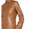 HUGO Lisaka Lederjacke Damen, Orange