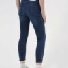 HUGO Lou/6 Cropped Slim Fit Slim Fit Jeans Damen, Blau