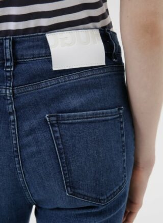 HUGO Lou/6 Cropped Slim Fit Slim Fit Jeans Damen, Blau