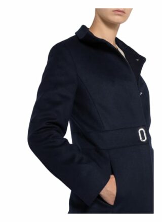 HUGO Malinas Wollmantel Damen, Blau