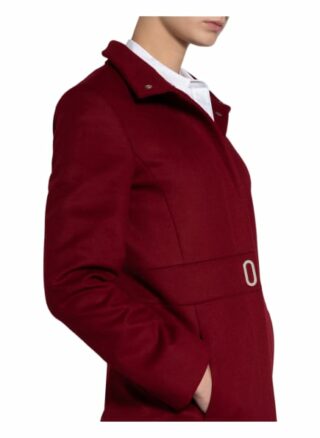 HUGO Malinas Wollmantel Damen, Rot