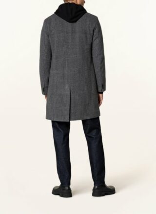 HUGO Malte Wollmantel Herren, Grau