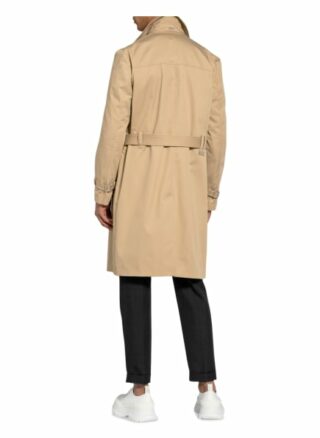 HUGO Maluks Trenchcoat Herren, Beige