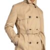 HUGO Maluks Trenchcoat Herren, Beige