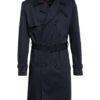 HUGO Maluks Trenchcoat Herren, Blau
