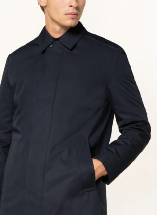 HUGO Marec Trenchcoat Herren, Blau
