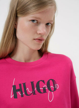 HUGO Nakira 4 Sweatshirt Damen, Pink