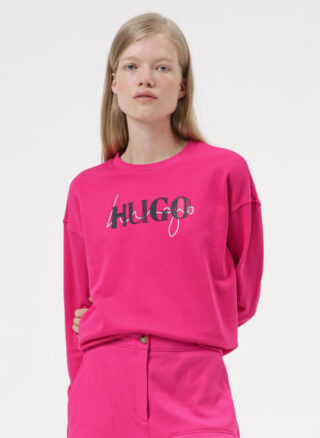 HUGO Nakira 4 Sweatshirt Damen, Pink