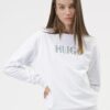 HUGO Nakira 4 Sweatshirt Damen, Weiß