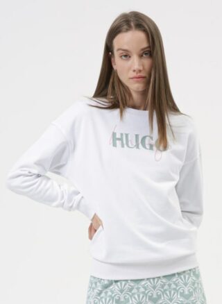 HUGO Nakira 4 Sweatshirt Damen, Weiß