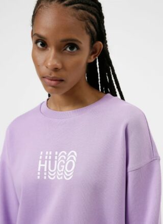 HUGO Nakira 5 Sweatshirt Damen, Lila