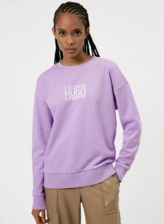 HUGO Nakira 5 Sweatshirt Damen, Lila